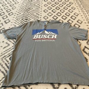 Men comfort colors blue red white BUSCH
YOU BETCHA short sleeve graphic shirt